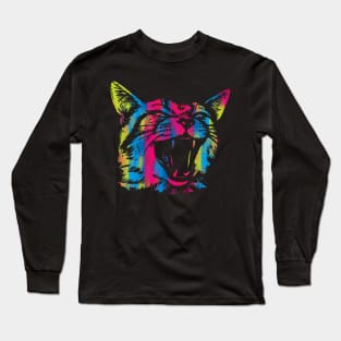 Vibrant Cat Long Sleeve T-Shirt